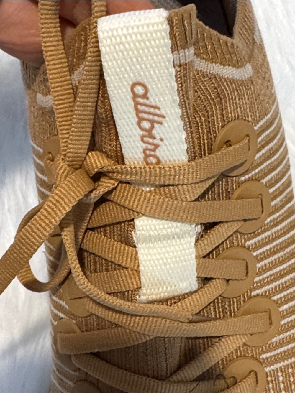 allbirds Women's Tree Glider Sneakers Tan size 10 - Picture 6 of 11